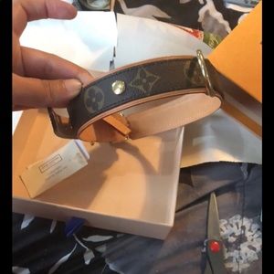 Authentic LV dog collar
